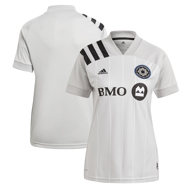 CF Montréal adidas Women's 2021 Secondary Replica Jersey - Gray