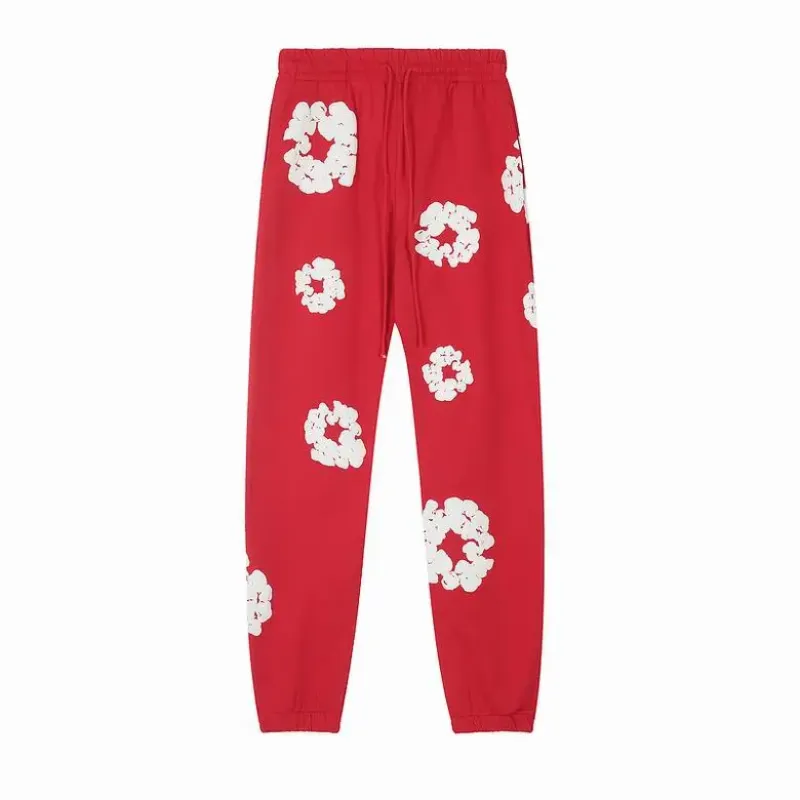 Denim Tears The Cotton Wreath Sweatpants Red