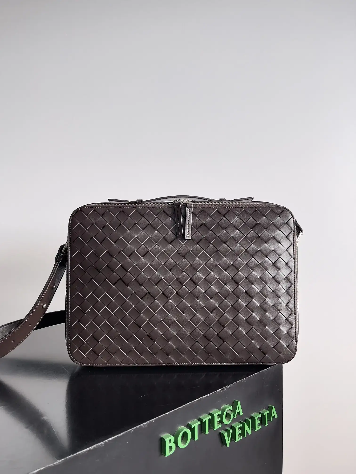 Bottega Veneta Intrecciato Woven Leather Tote Bag product photo from LabelPicks