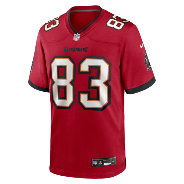 Caden Prieskorn Tampa Bay Buccaneers Nike Team Game Jersey -  Red