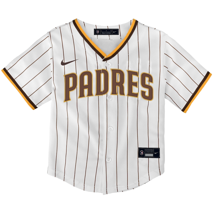 San Diego Padres Nike Toddler Replica Team Jersey - White