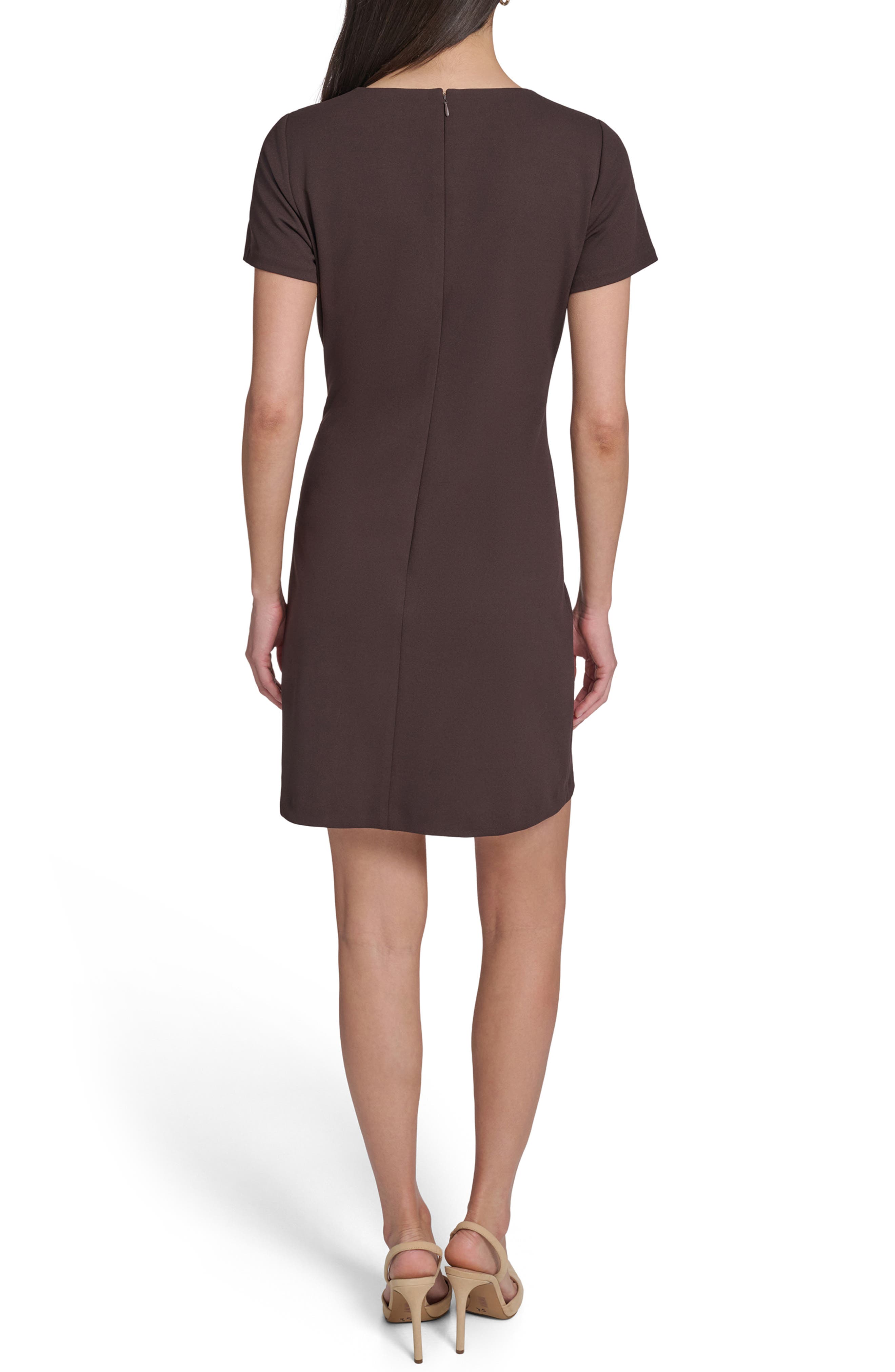 Tommy Hilfiger Scuba Crepe Shift Dress
