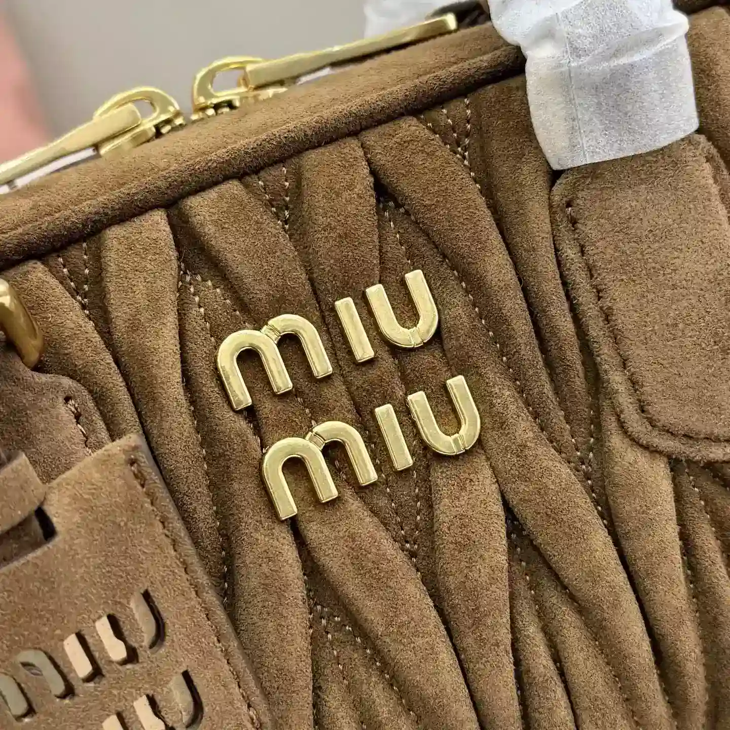 Miu Miu Arcadie Calfskin Top Handle Bag product photo from LabelPicks