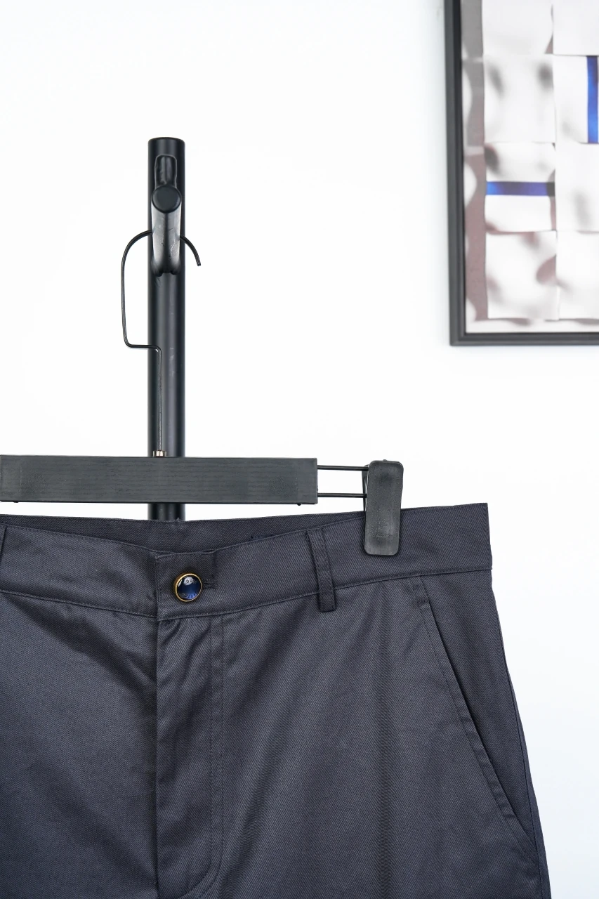 Louis Vuitton Navy Multi Pocket Embroidered Cargo Pants product photo from LabelPicks