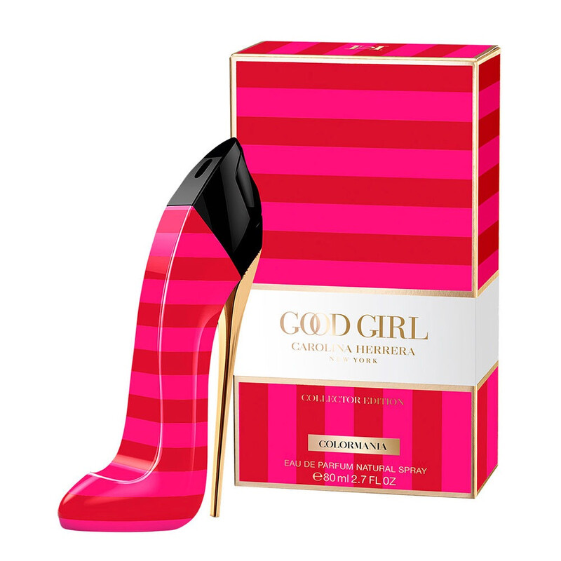 Carolina Herrera Good Girl Colormania Collector Edition EDP for Women – Jasmine, Tonka Bean & Cocoa, 2.7 Fl Oz
