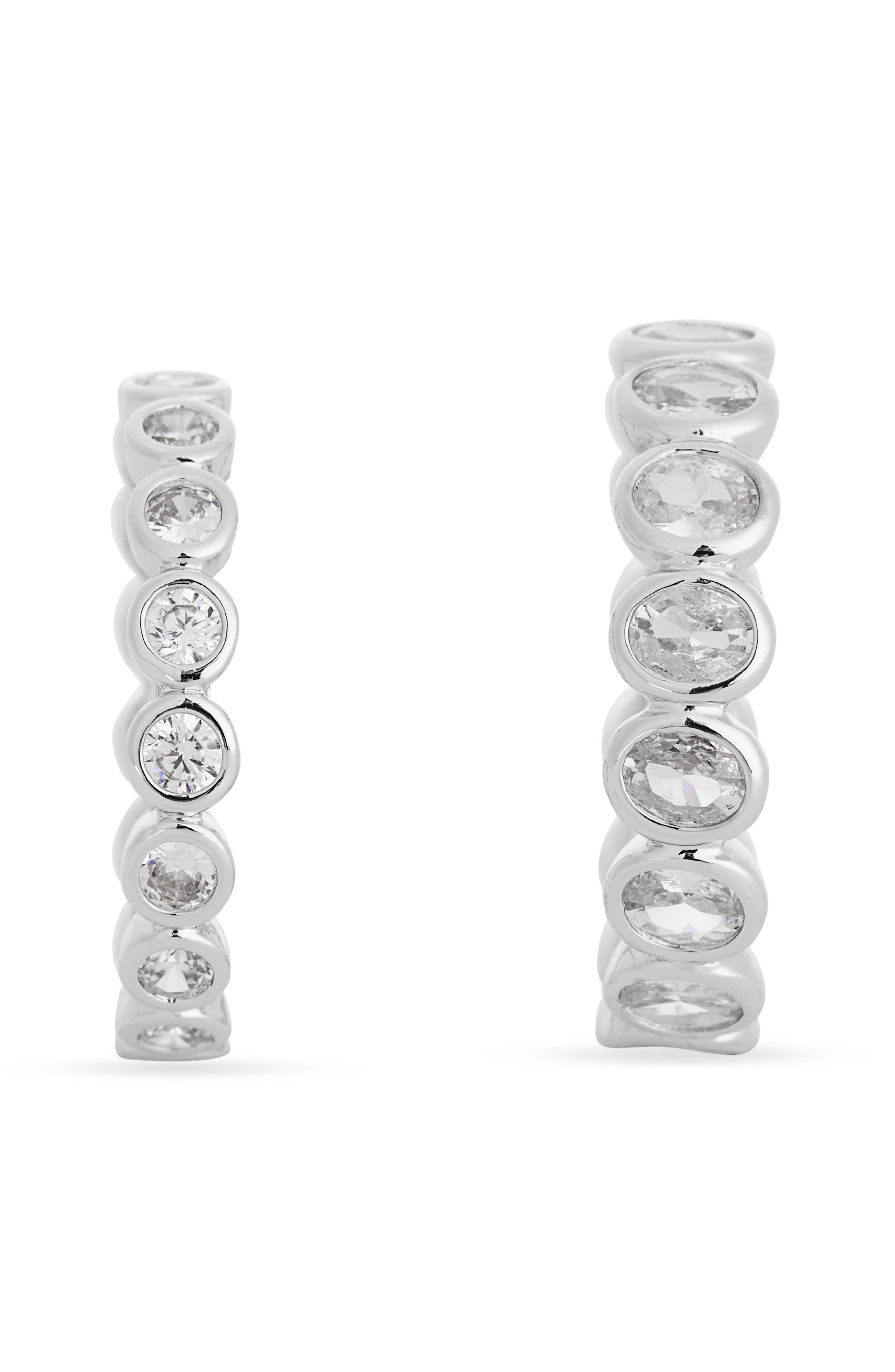 NORDSTROM RACK 2-Piece Mixed CZ Eternity Band Ring Set