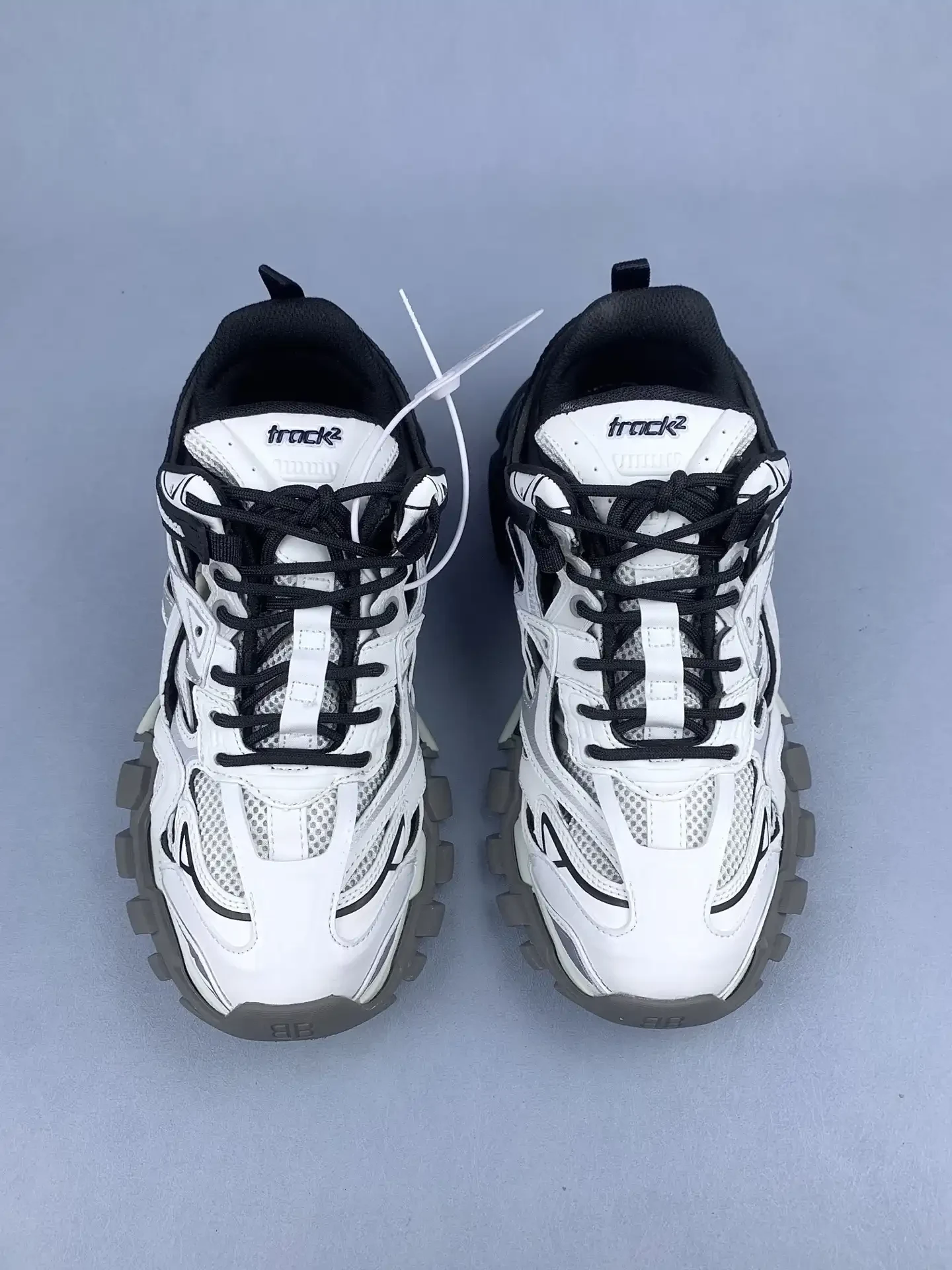 Balenciaga Track.2 Sneaker in Black/White product photo from LabelPicks