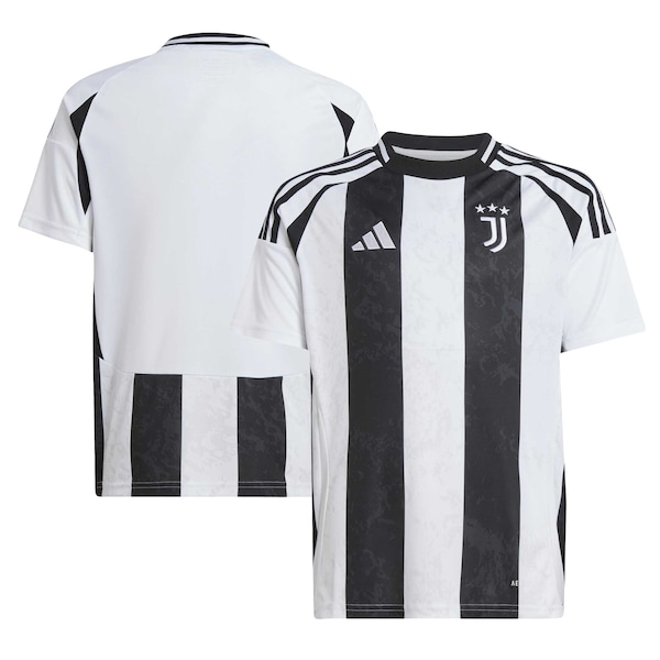 Juventus adidas Youth 2024/25 Home Replica Jersey - White