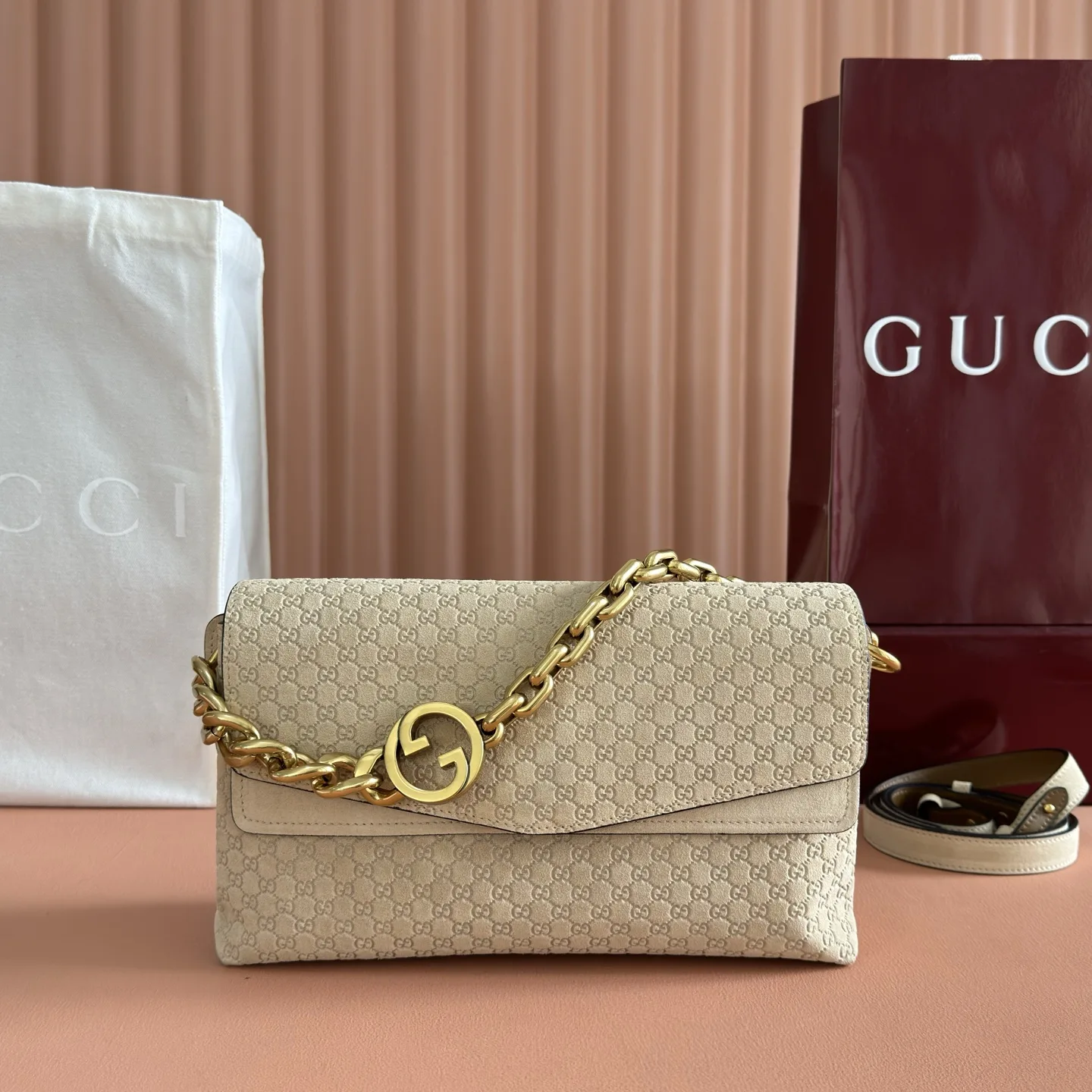 Gucci GG Supreme Canvas Shoulder Bag product photo from LabelPicks