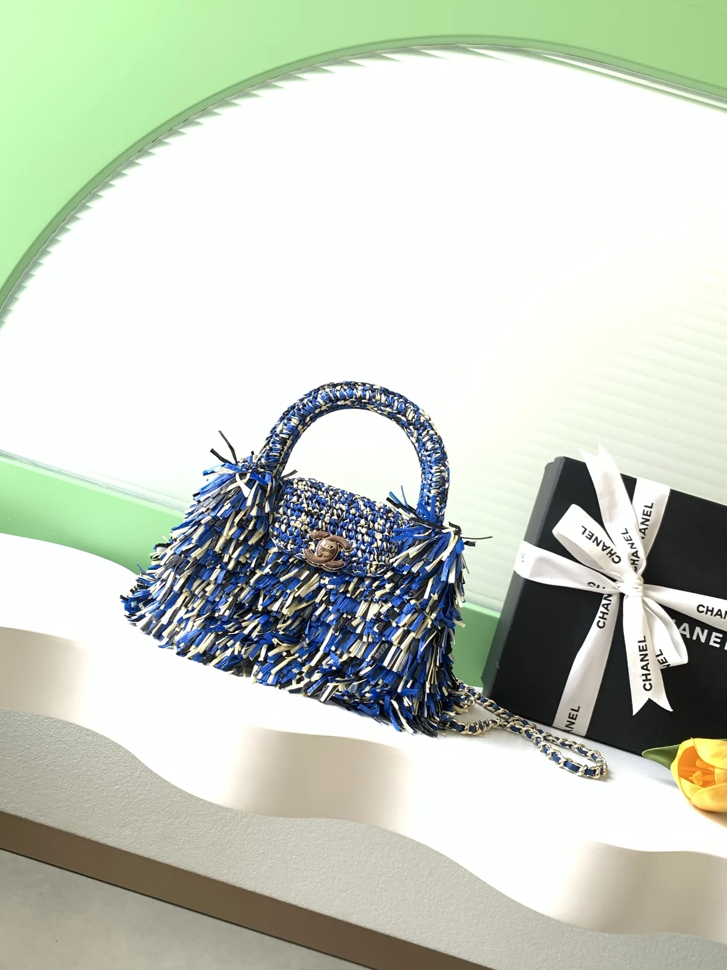 Chanel Straw Woven Tote Bag product photo from LabelPicks