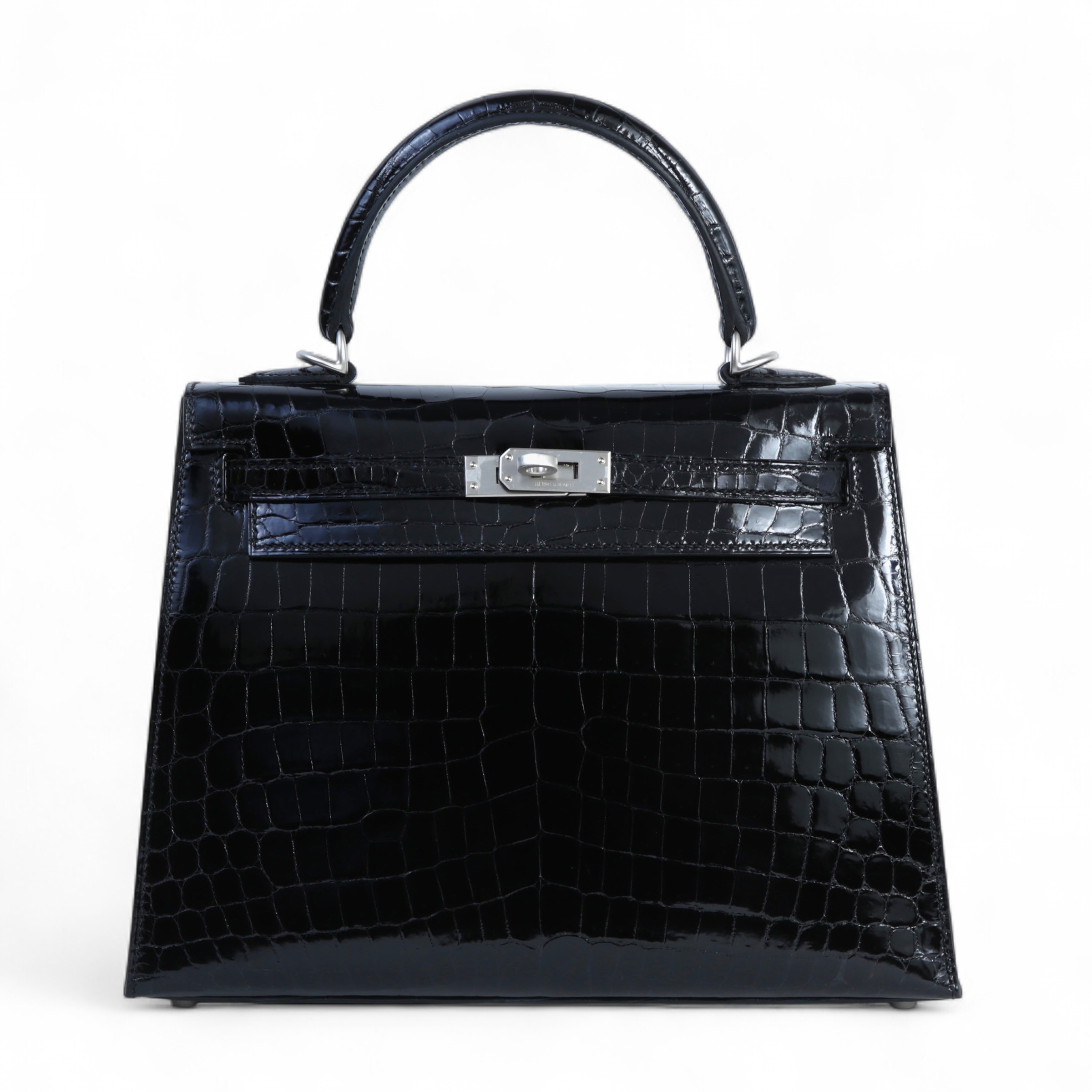 HERMÈS Nile crocodile Kelly 25 handbag