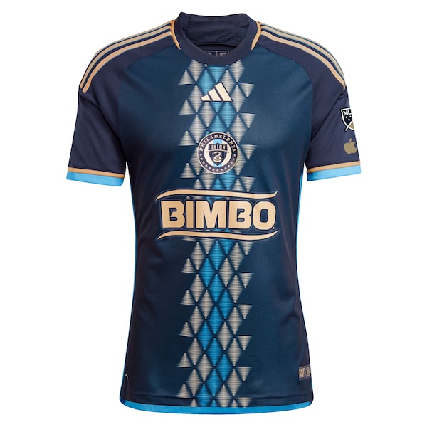 Jakob Glesnes Philadelphia Union adidas 2024 The XV Kit Authentic Player Jersey – Navy