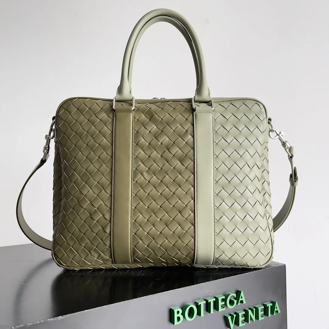 Bottega Veneta Intrecciato Woven Leather Top Handle Bag product photo from LabelPicks