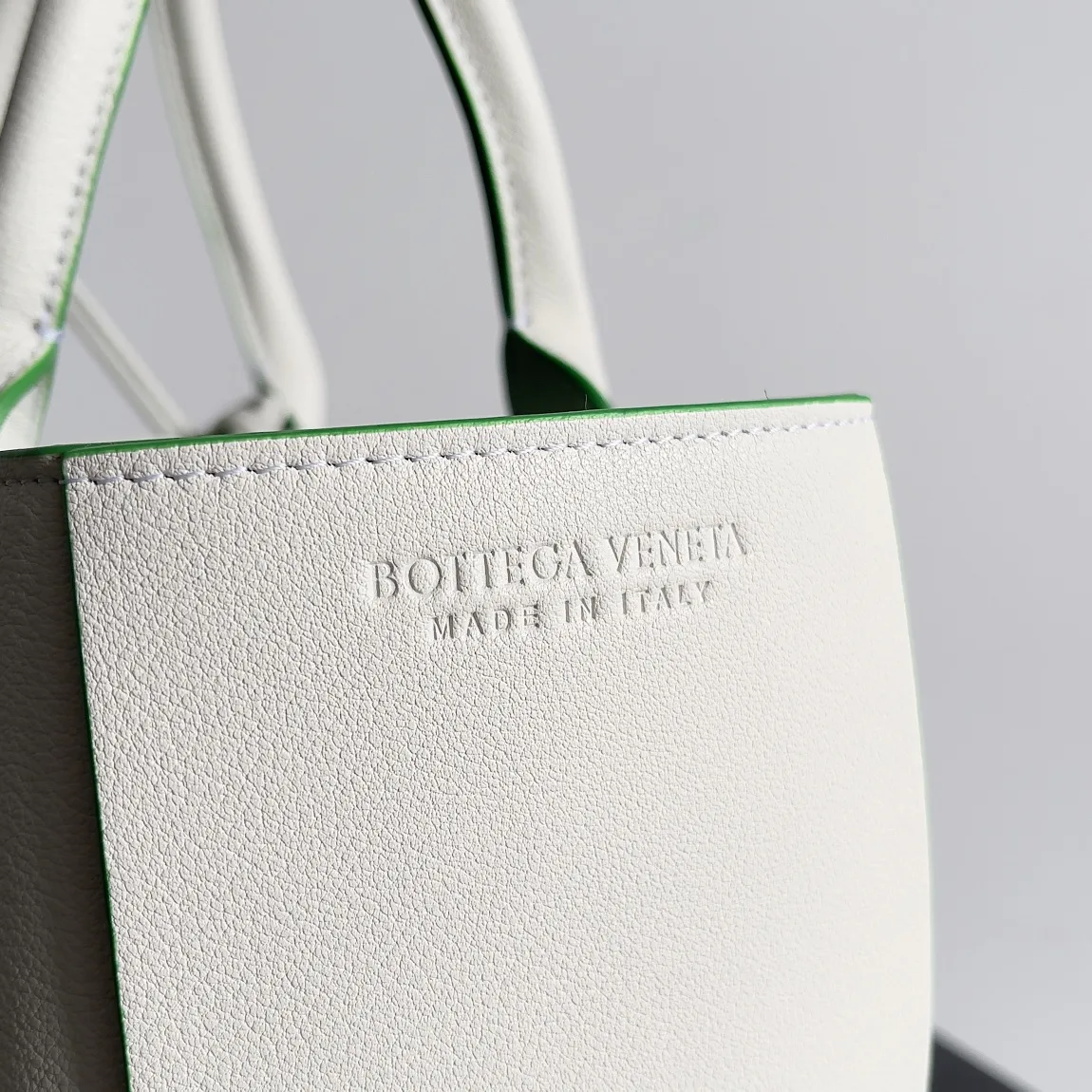 Bottega Veneta White Intrecciato Woven Leather Tote Bag product photo from LabelPicks
