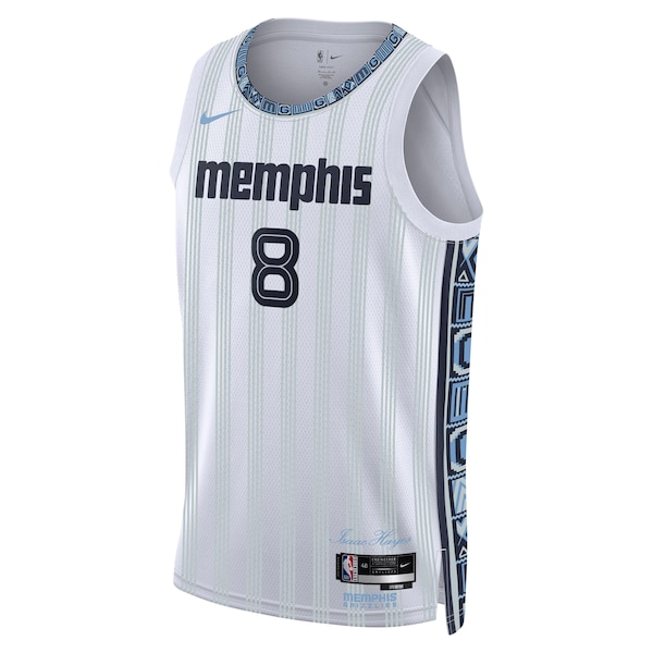 Jaren Jackson Jr. Memphis Grizzlies Nike Unisex 2025/26 Swingman Jersey - White - City Edition