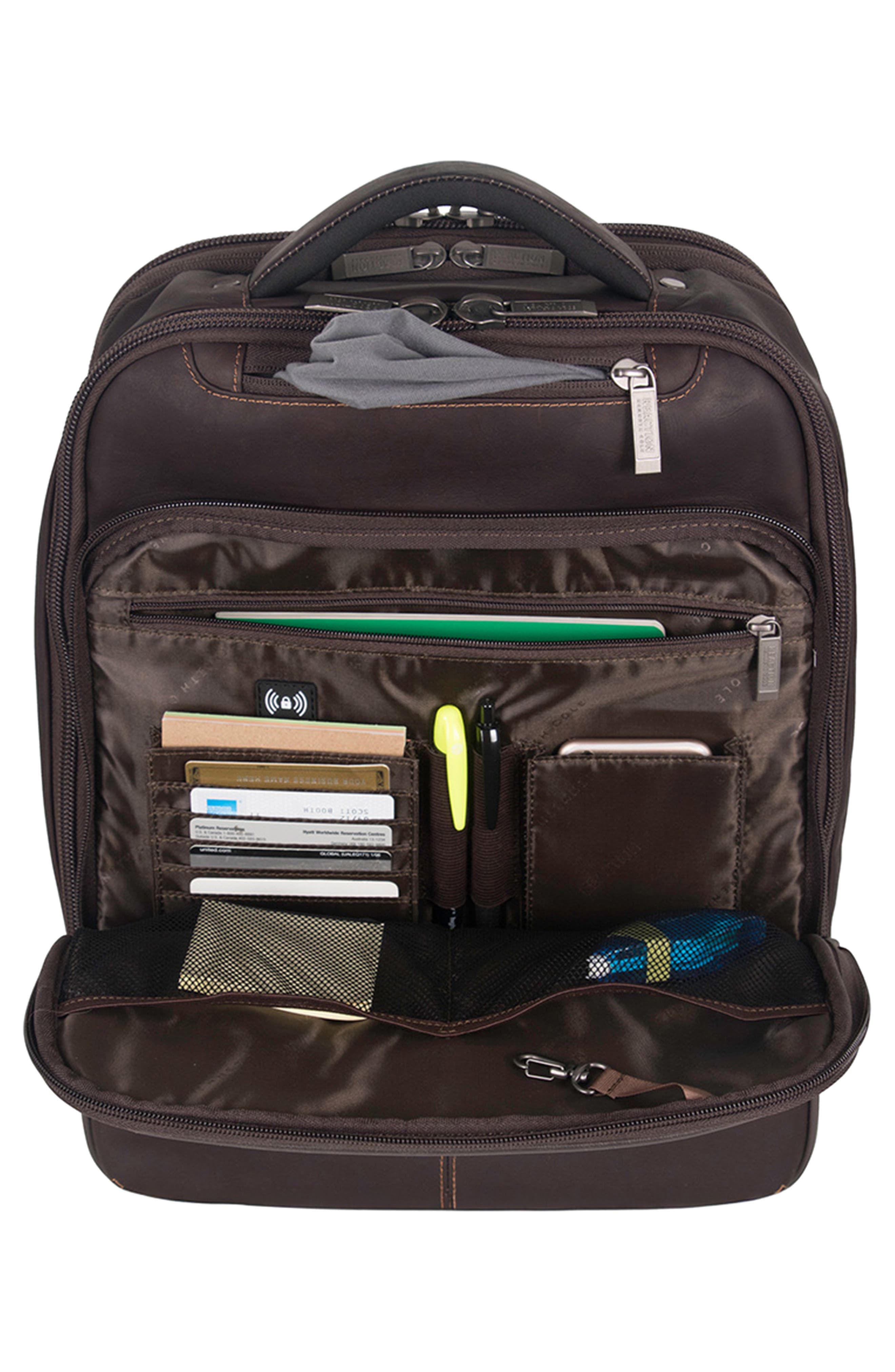 Kenneth Cole Colombian Leather Backpack