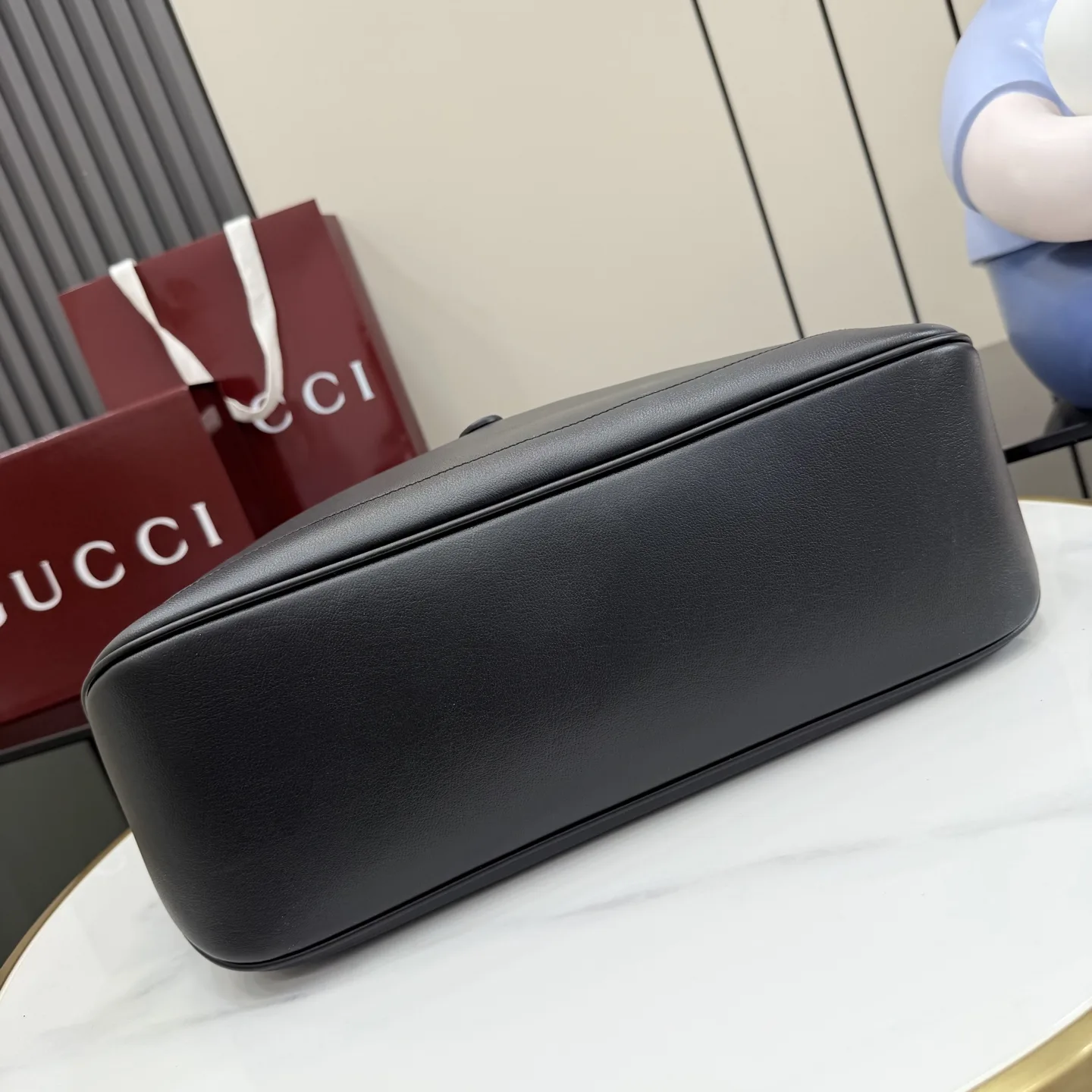 Gucci Black Jackie Quilted Leather Tote Bag product photo from LabelPicks