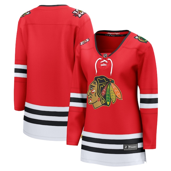 Chicago Blackhawks  Women's Centennial Breakaway Jersey - Red