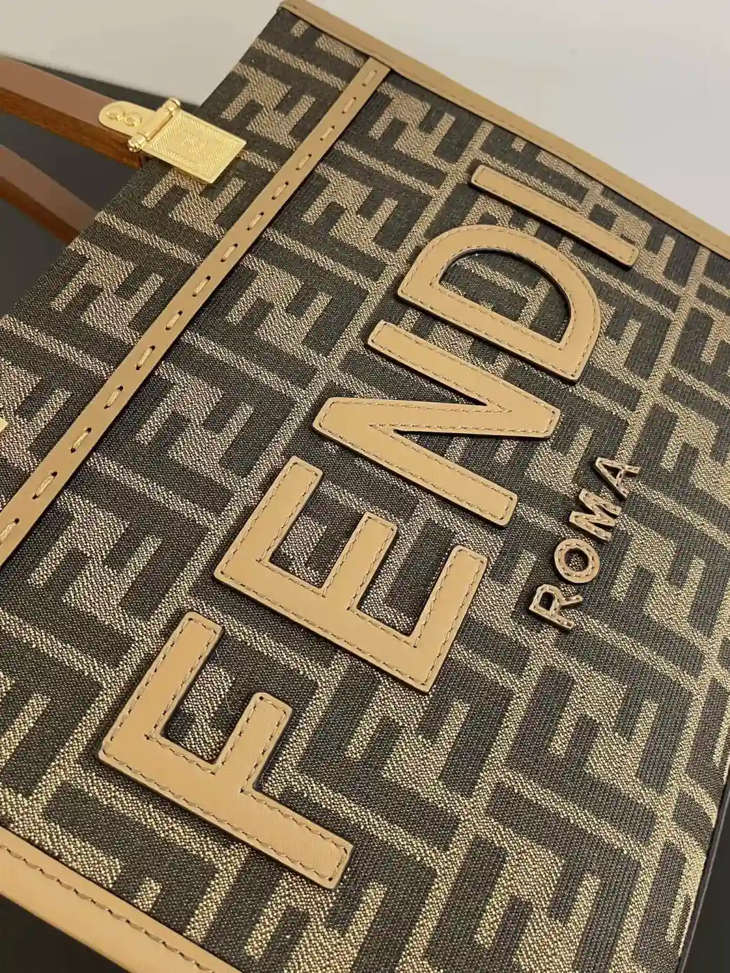 Fendi Monogram Canvas Tote Bag product photo from LabelPicks