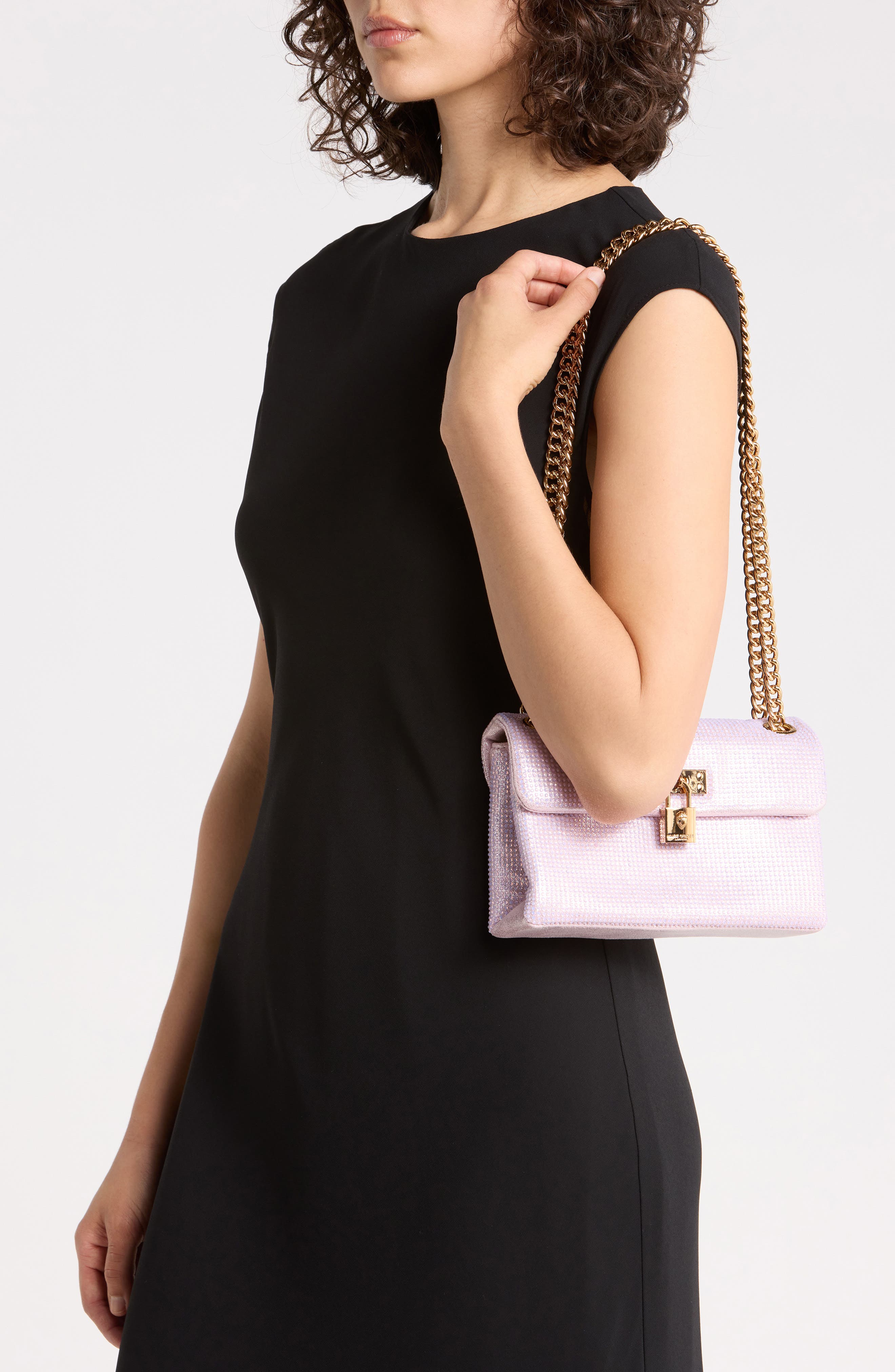 Kurt Geiger London Fabric Mini Brixton Convertible Crossbody Bag