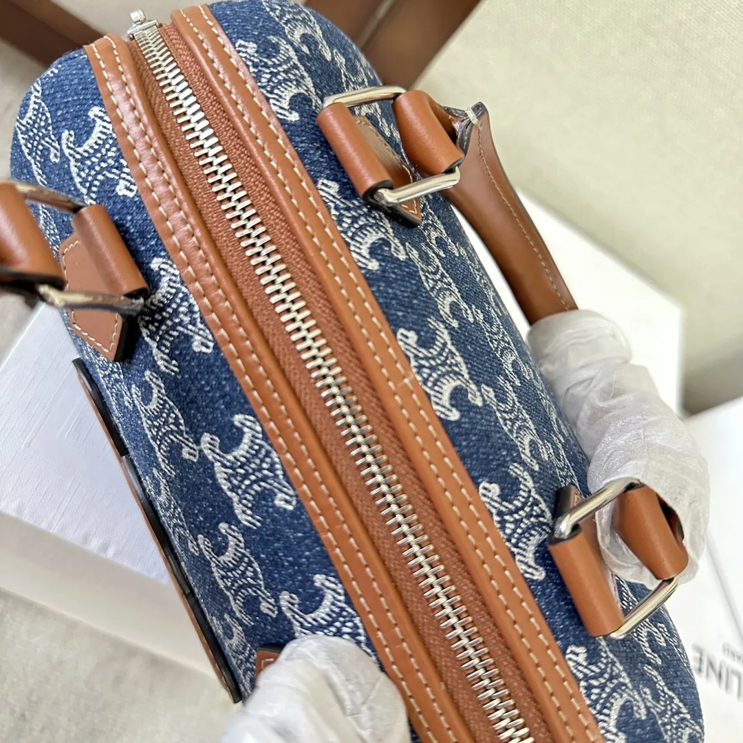 Celine Calfskin Triomphe Top Handle Bag product photo from LabelPicks