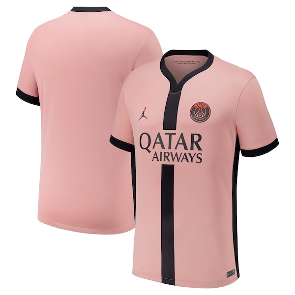 Paris Saint-Germain Jordan Brand Youth 2024/25 Third Replica Jersey - Pink