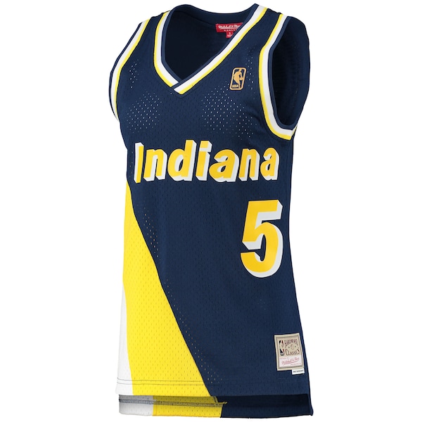 Jalen Rose Indiana Pacers Women's 1996/97 Hardwood Classics Swingman Jersey - Navy