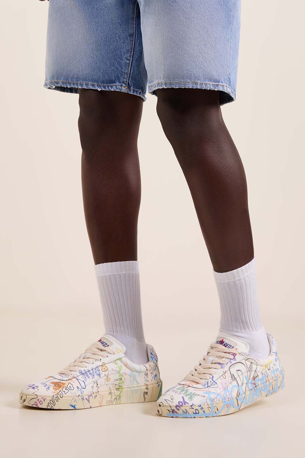 DSQUARED2 נעלי סניקרס ריידר