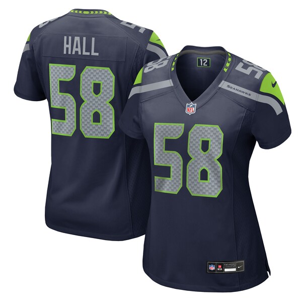Derick Hall Seattle Seahawks Nike Women's Team Game Jersey -  College Navy/Navy