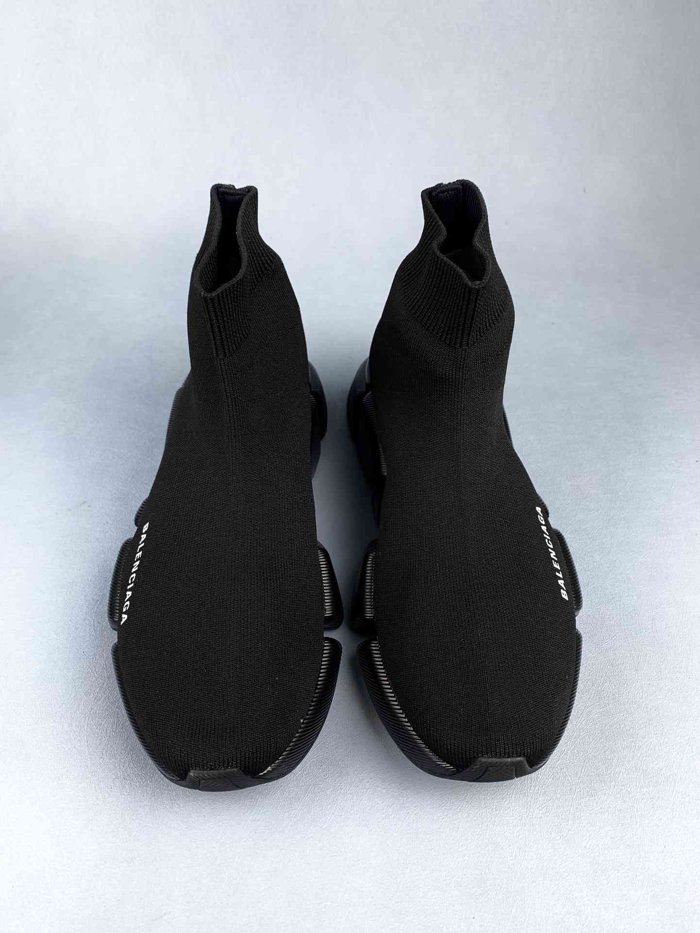 Balenciaga Speed 2.0 Recycled Knit Sneaker in Black