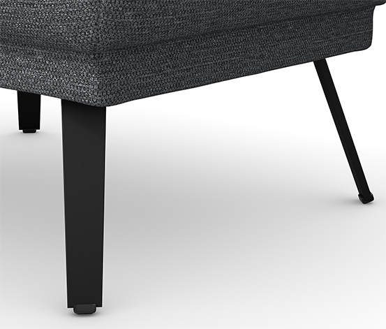 DOMO collection Hocker »Toledo«, anthrazit