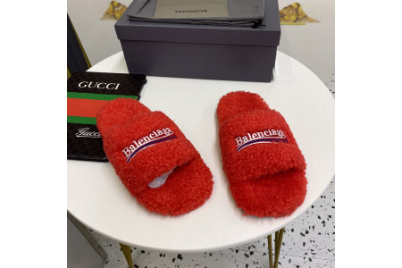 Balenciaga Furry Slide