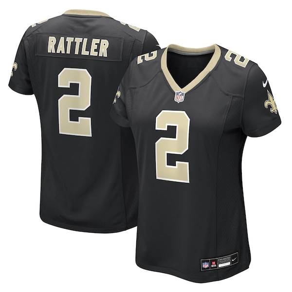 Spencer Rattler New Orleans Saints Nike Women's Team Game Jersey -  Black