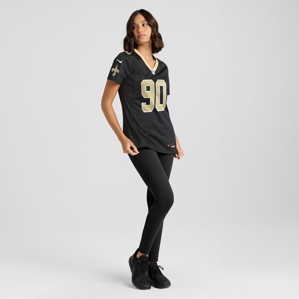 Bryan Bresee New Orleans Saints Nike Women's  Game Jersey -  Black