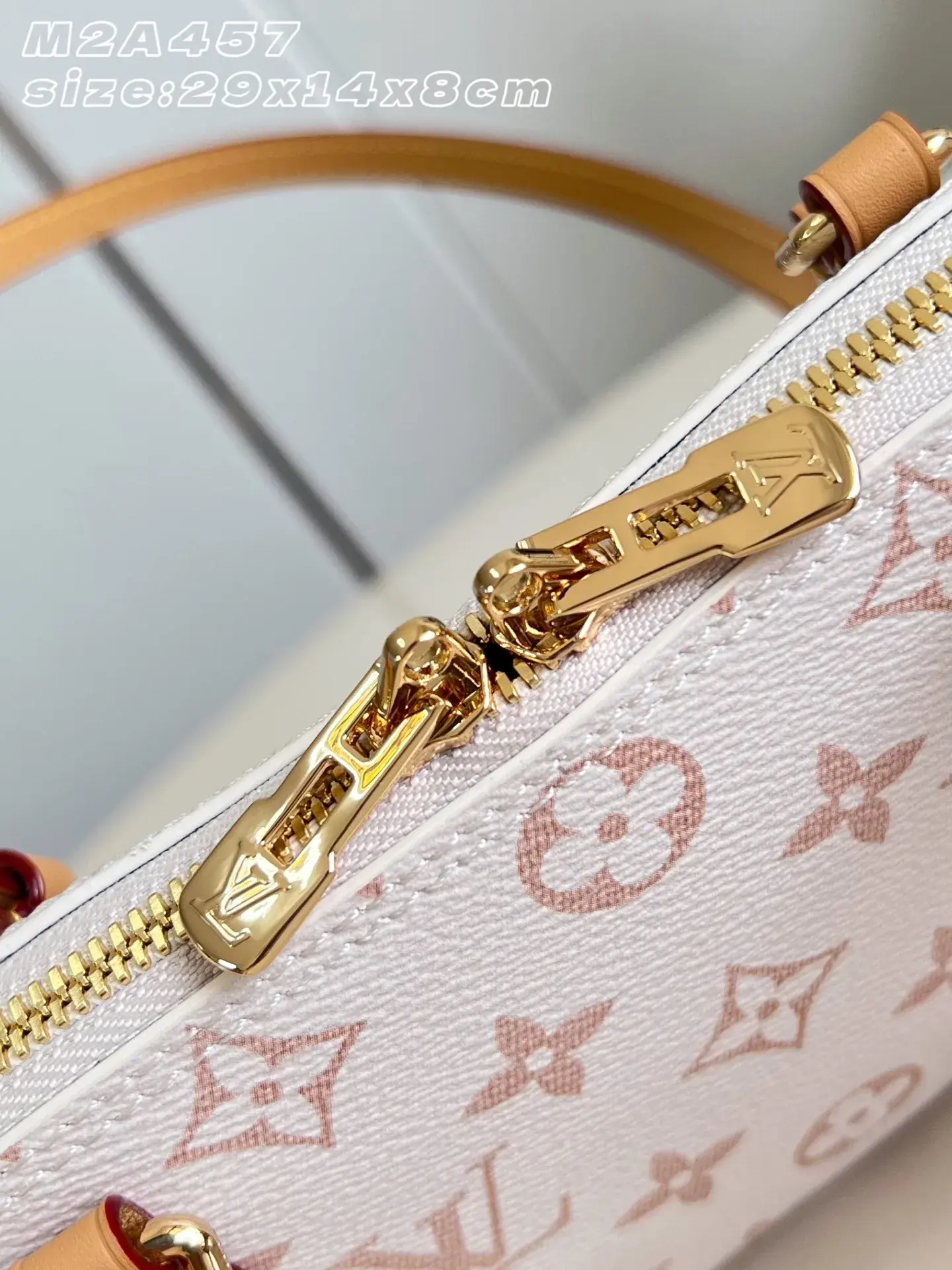 Louis Vuitton Red Alma Canvas and Leather Shoulder Bag product photo from LabelPicks