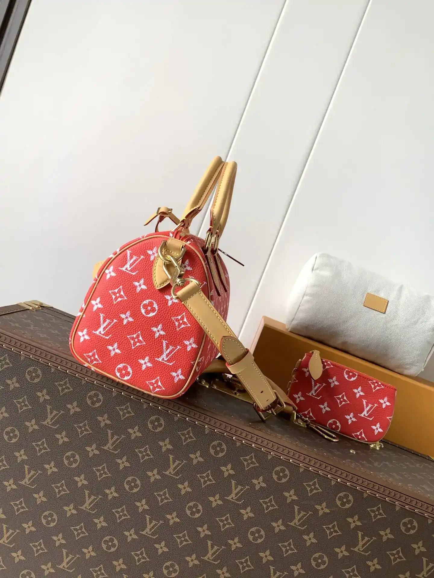 Louis Vuitton Green Speedy Monogram Canvas Top Handle Bag product photo from LabelPicks