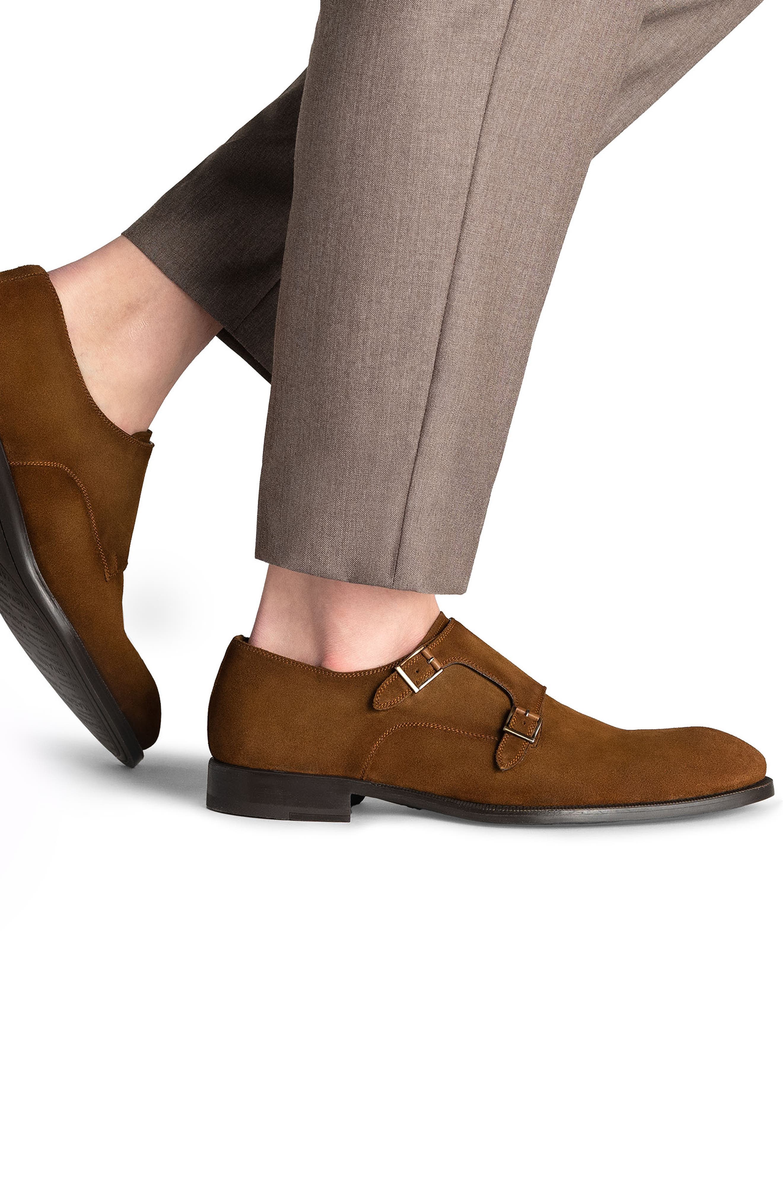 Magnanni Harmon Double Monk Strap Shoe