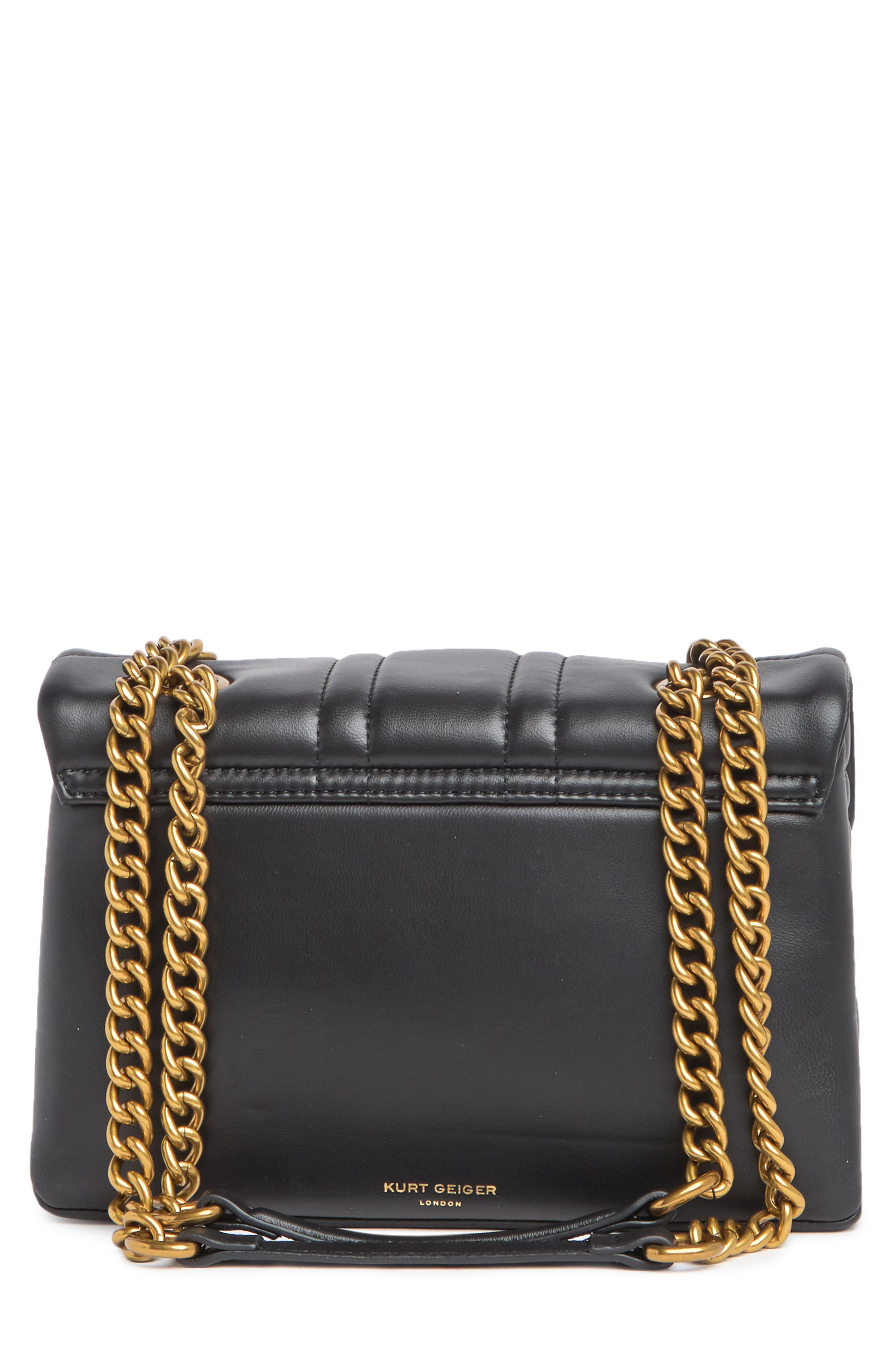Kurt Geiger London Kensington Quilted Crossbody Bag