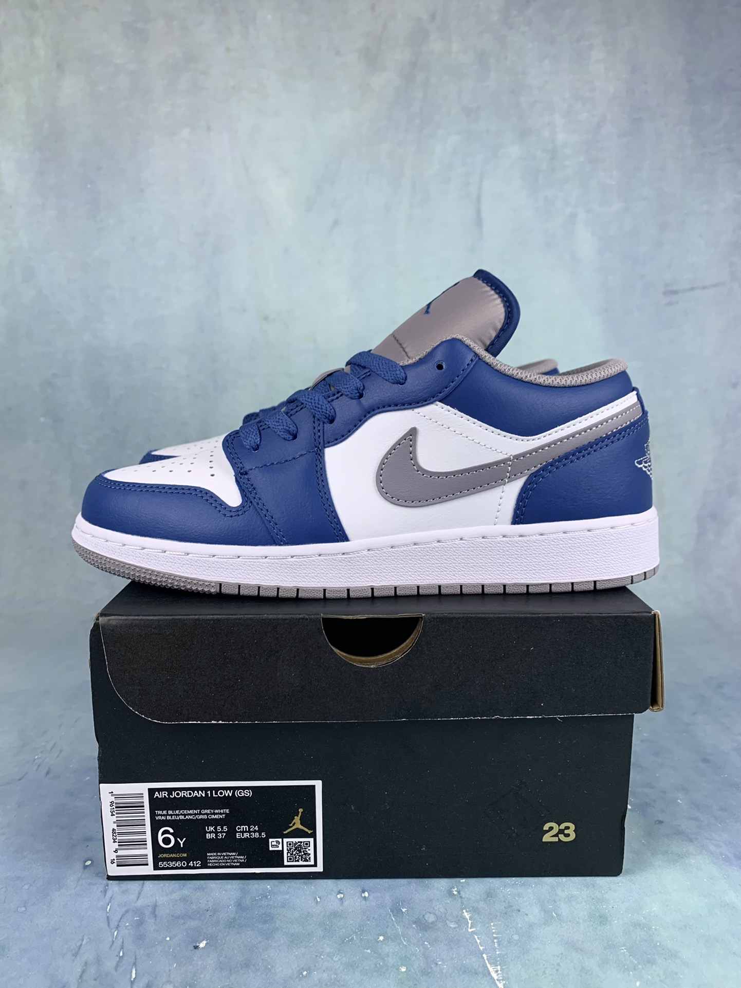 Air Jordan 1 Low 'French Blue' Shoes