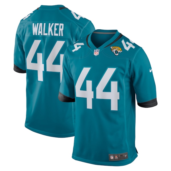 Travon Walker Jacksonville Jaguars Nike Player Game Jersey - Teal/Black/White