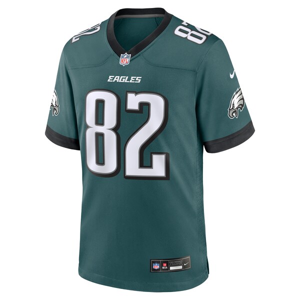 Ainias Smith Philadelphia Eagles Nike Team Game Jersey - Midnight Green