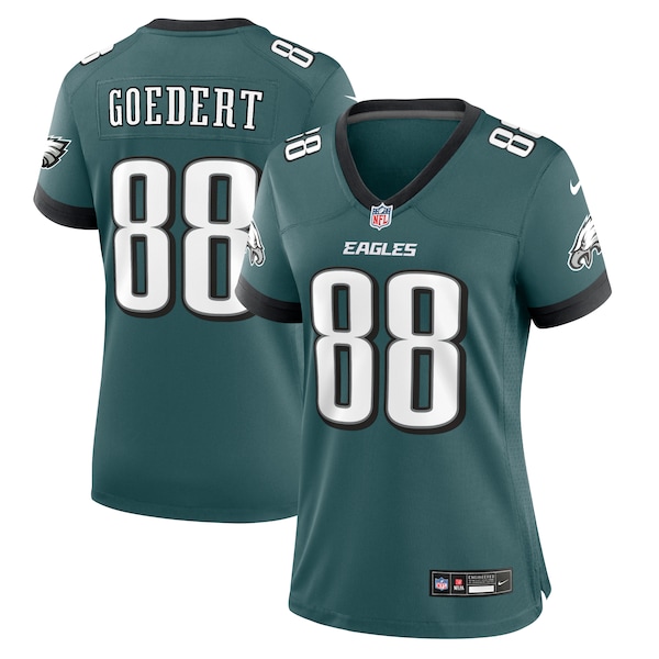Dallas Goedert Philadelphia Eagles Nike Women's Team Game Jersey - Midnight Green/Black