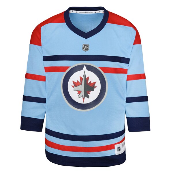 Winnipeg Jets Preschool Anniversary Replica Jersey - Light Blue