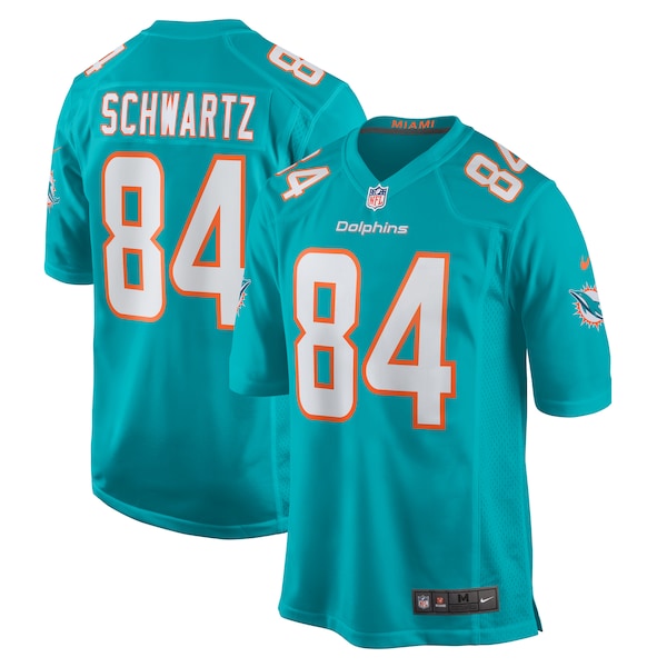 Anthony Schwartz Miami Dolphins Nike Team Game Jersey -  Aqua