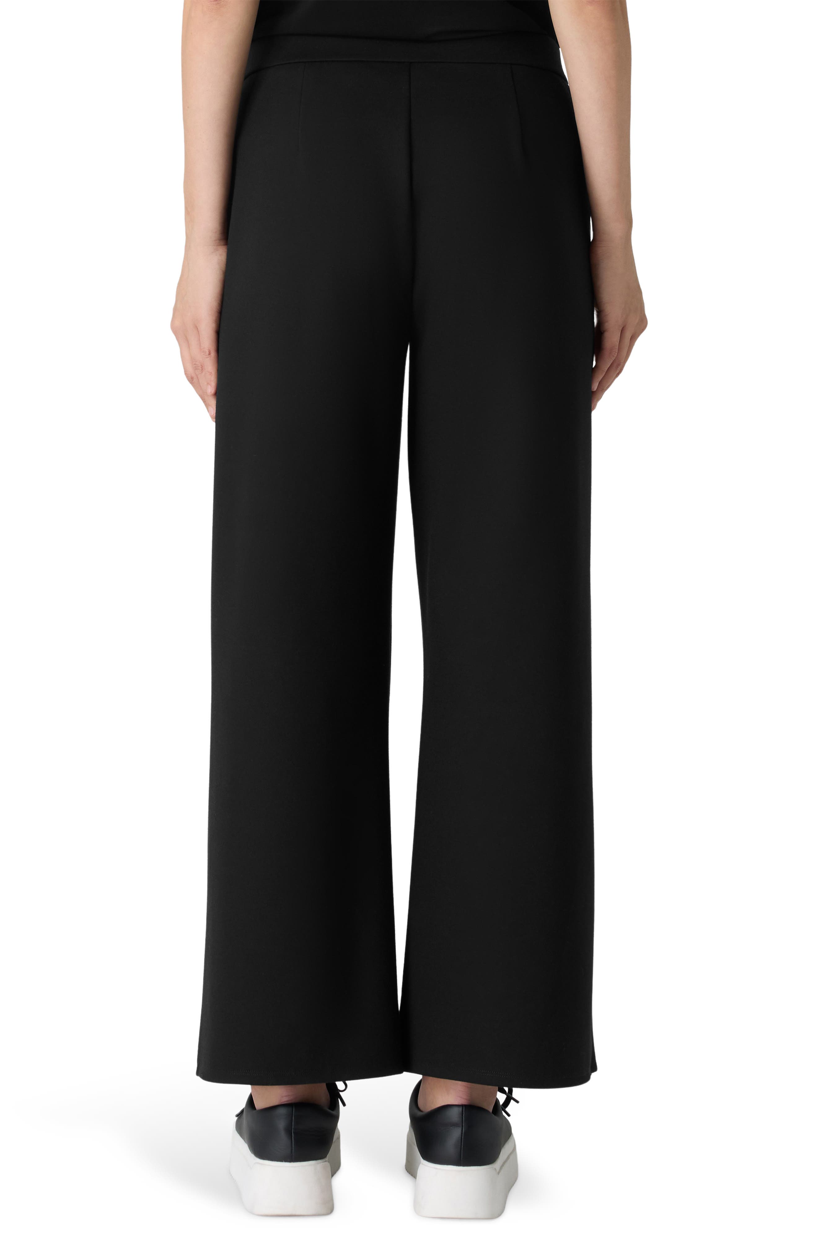 Eileen Fisher Ponte Wide Leg Pants