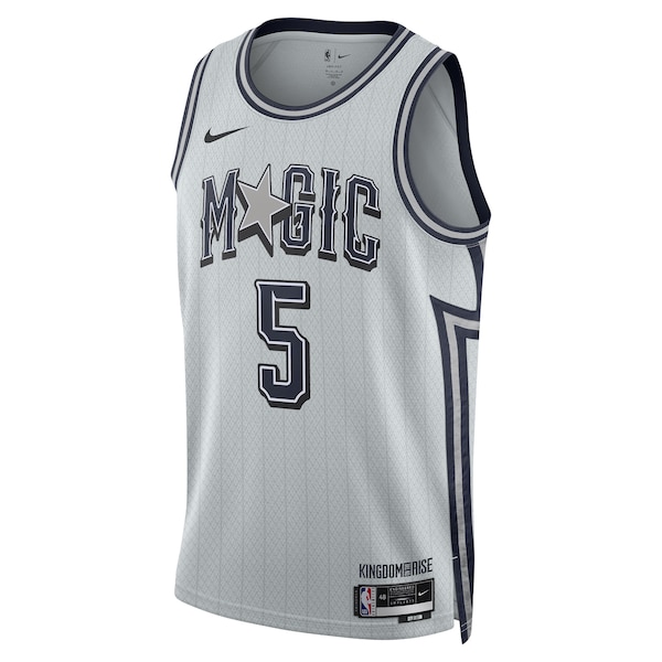 Paolo Banchero Orlando Magic Nike Unisex 2024/25 Swingman Player Jersey - City Edition - Silver