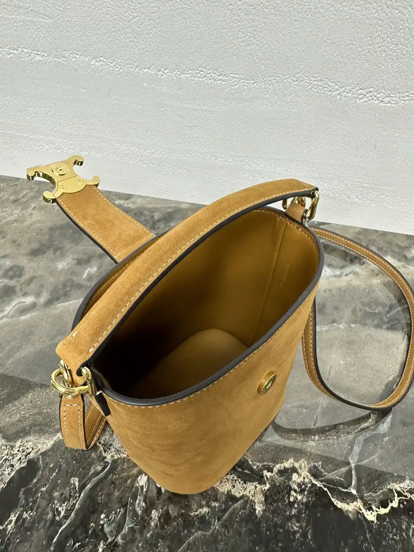 Celine Louise Calfskin Bucket Bag product photo from LabelPicks
