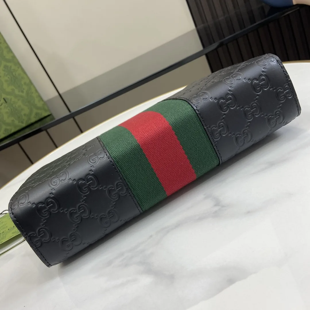 Gucci Ophidia Black GG Supreme Canvas Clutch product photo from LabelPicks