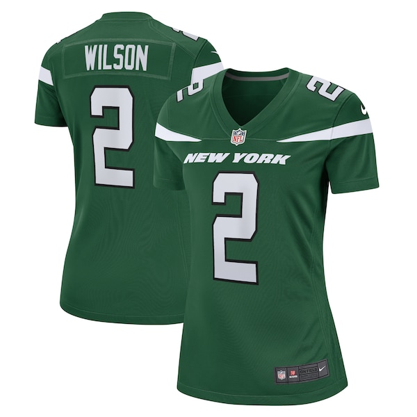 Zach Wilson New York Jets Nike Women's Player Jersey - Green/Black/White