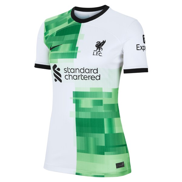 Wataru Endō Liverpool Nike Women's 2023/24 Away Stadium Replica Player Jersey – White